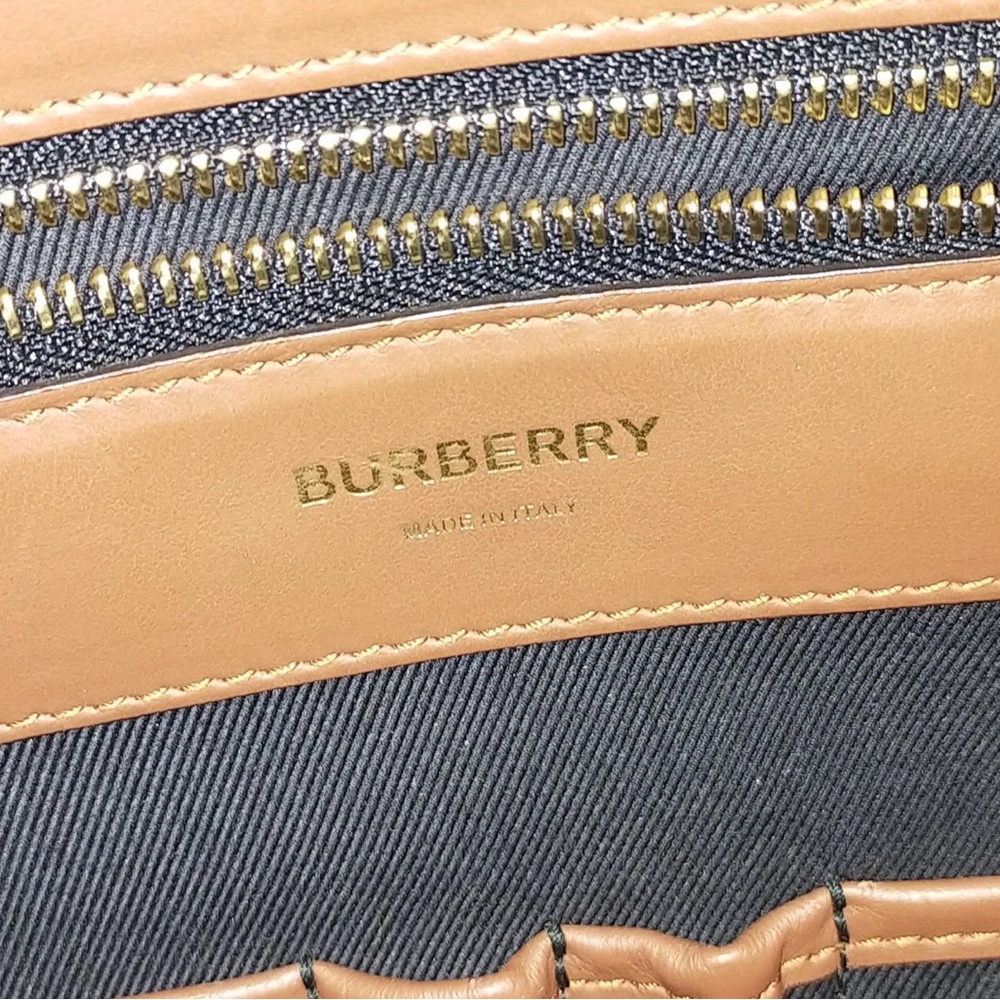 Burberry TB Monogram Laptop Business Briefcase Bag - Picture 6 of 8